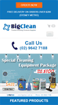 Mobile Screenshot of bigclean.com.au